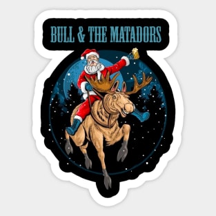 BULL MATADORS BAND Sticker